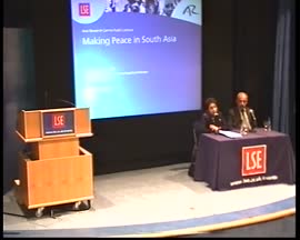 Making peace in South Asia - Video