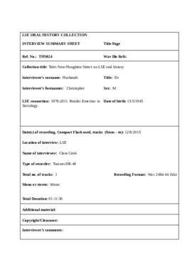 THS024_Chris_Husbands_coversheet_and_summary.docx