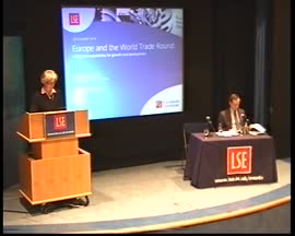 Europe and the World Trade Round: seizing the opportunity for growth and development - Video