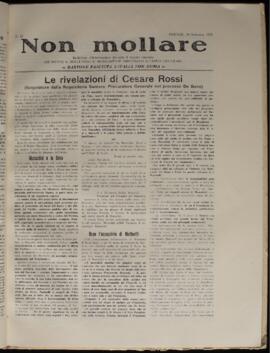 Non Mollare, n.22, 20 Settembre 1925