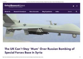The UK Can’t Stay 'Mum' Over Russian Bombing of Special Forces Base in Syria.pdf