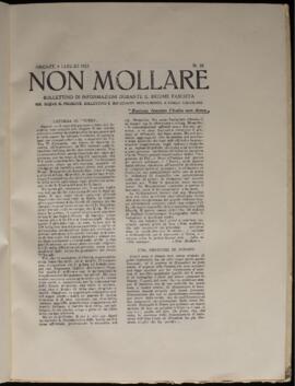 Non Mollare, n.18, 4 Luglio 1925