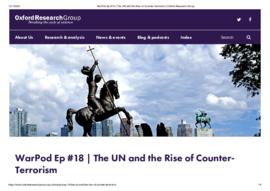 WarPod Ep #18 _ The UN and the Rise of Counter-Terrorism.pdf