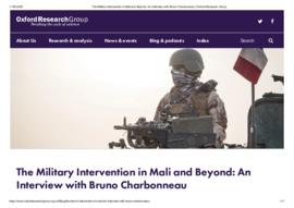 The_Military_Intervention_in_Mali_and_Beyond__An_Interview_with_Bruno_Charbonneau.pdf