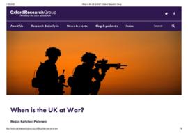 When is the UK at War_Oxford Research Group.pdf