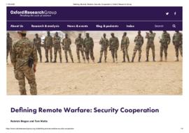 Defining Remote Warfare Security Cooperation  Oxford Research Group.pdf