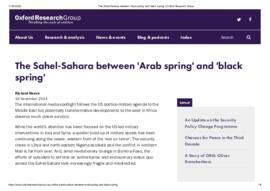 The Sahel-Sahara between 'Arab spring' and 'black spring' _ Oxford Research Group.pdf