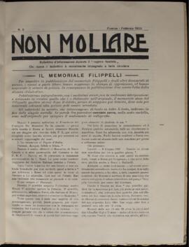 Non Mollare, n. 5 Febbraio 1925 and Non Mollare Il Memoriale Filippelli