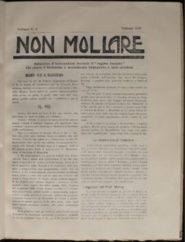 Non Mollare, n.4 Febbraio 1925
